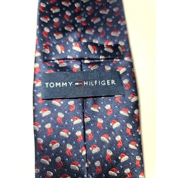 Tommy Hilfiger christmas hat stocking tie - Picture 3 of 3